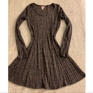 Gray Sweater Dress
